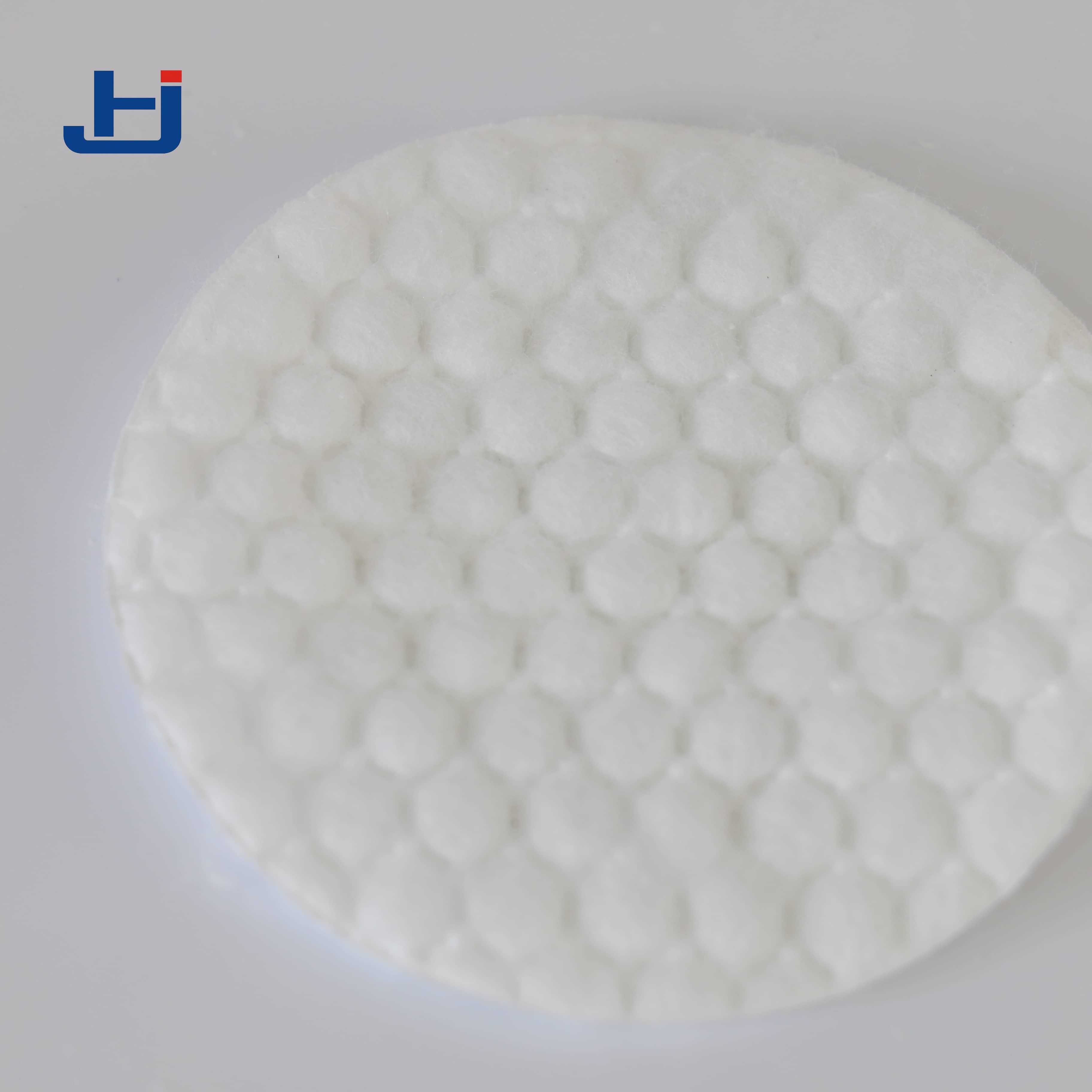 Makeup remover cotton Basics Hypoallergenic 100% Cotton Rounds
