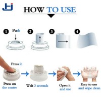 Push Press Magic Compressed Tissue Towel