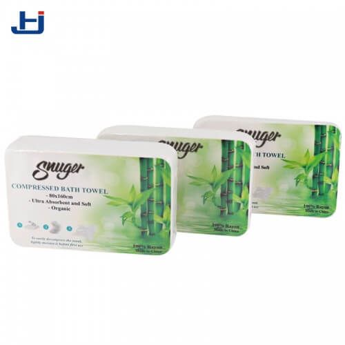 Compressed Bath Towel 80*160CM Disposable Non-woven Fabric Towel