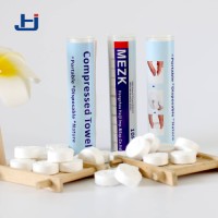 10PCS/TUBE Compressed Magic Towels Travel Towel Set Non-woven